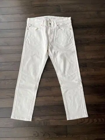 [ 턴미온 ] 스트레치 화이트 데님 31인치