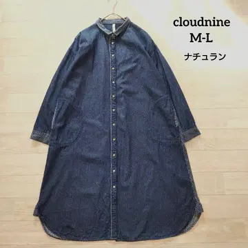 cloudnine 클라우드나인 히코리 데님 셔츠 원피스 M-L