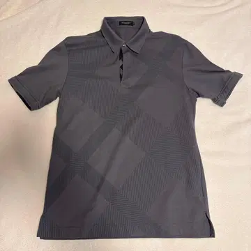 BLACK LABEL 그레이 피케 셔츠 M 사이즈