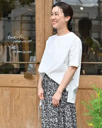 OURHOME 발수 소재 반팔 깔끔한 풀오버 (접촉 냉감)