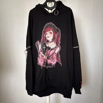 REFLEN 캐릭터 프린트 후드티