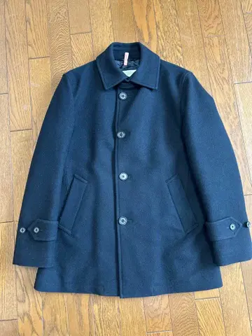 매킨토시 필로소피 충전솜 멜톤 울 코트 36