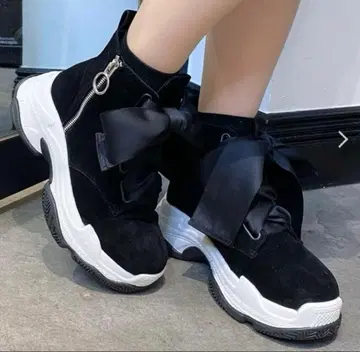 EATME 이토미 스니커즈 신발 리본 밑창 부츠 신발