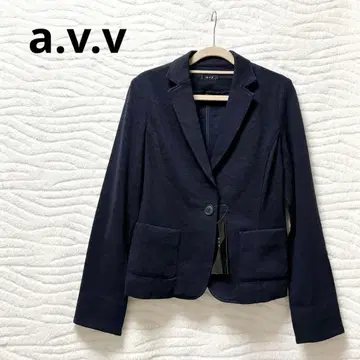 A.V.V 네이비 테일러드 자켓 M 택 포함 새상품