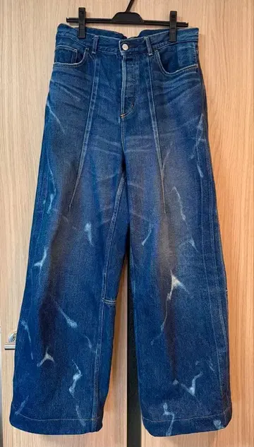SUBLATIONS WIDE SEAM DENIM BAGGY PANTS
