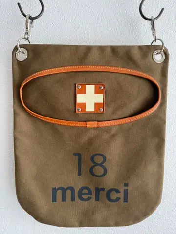 키노쇼 캔버스 캥거루 포켓 소품함 카키 그린 TURF GREEN