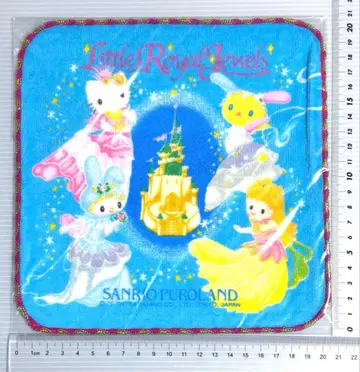 산리오 퓨로랜드 한정판 미니 타월 산리오 헤이세이 레트로 헬로키티