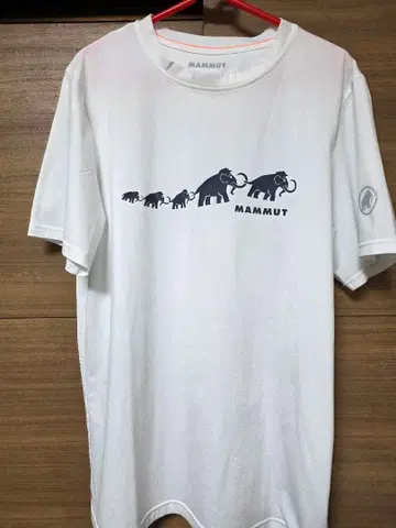 MAMMUT 맨모스 T셔츠 화이트