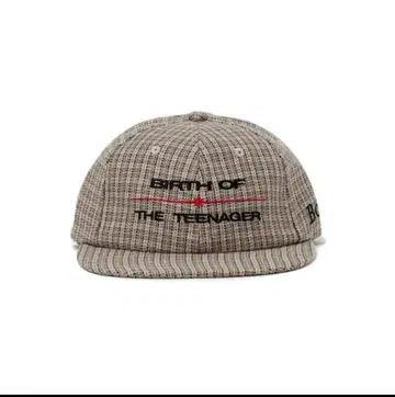 BOTT 보트 로고 캡 CAP 플래드 베이지 체크