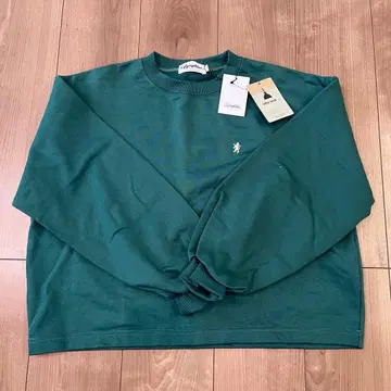 niko and - GYMPHLEX 퍼프 슬리브 풀오버 그린 12