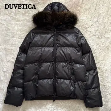 새상품급 듀베티카 베가 다운 자켓 후드 퍼 2way 그레이 M