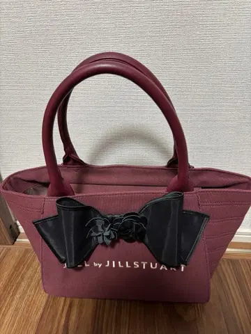 JILL by JILLSTUART 버건디 토트백