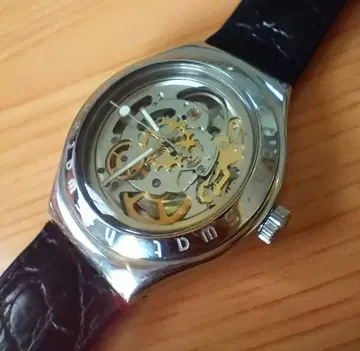 swatch-101 irony automatic 양면 스켈레톤