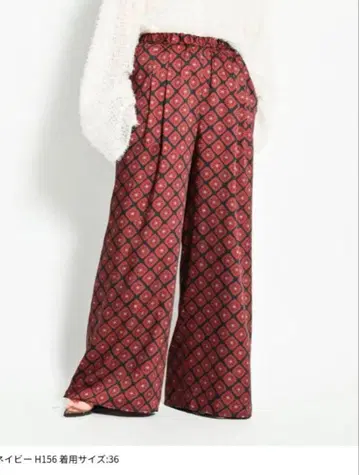 타임세일 CITYSHOP PRINT EASY 팬츠 네이비