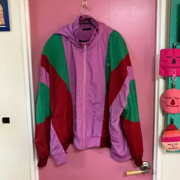 Candy Stripper 나일론 자켓