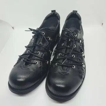 [ 새상품급 ] YOSUKE U.S.A 요스케 블랙 가죽 신발 25cm