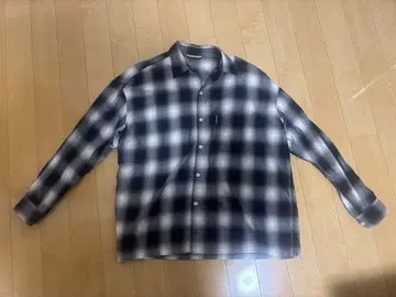 COOTIE PRODUCTIONS 오픈 카라 옴브레 체크