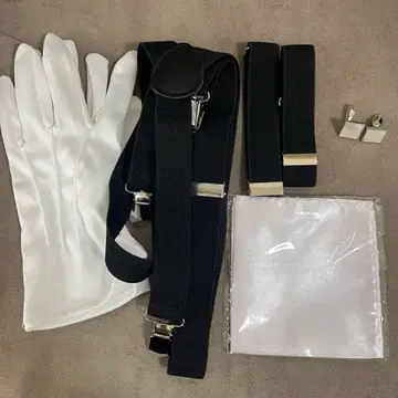 신랑 턱시도 소품 세트