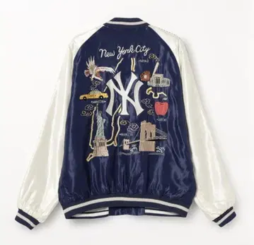 새상품 테일러 토요 beams 별주 MLB NY M 양키스 스카잔