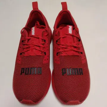 PUMA HYBRID 레드 스니커즈