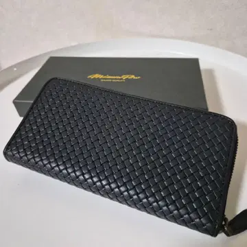 MIZUNO 그로브 가죽 장지갑