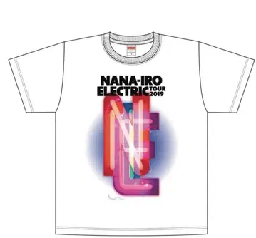 NANAIRO ELECTRIC TOUR 2019 티셔츠 화이트