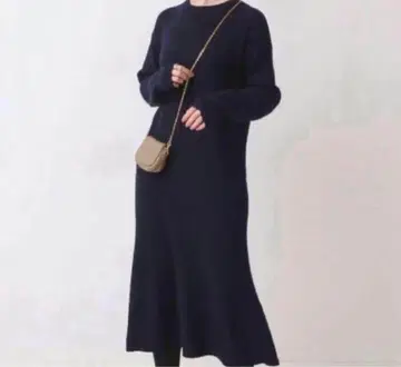 새상품급 스픽 앤 스팬 니트 원피스