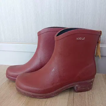 AIGLE 숏 레인부츠
