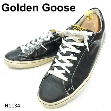 골든구스 디럭스 브랜드 슈퍼스타 블랙 EU41 가죽