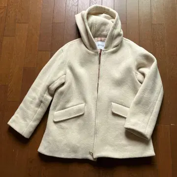 MACKINTOSH PHILOSOPHY 후드 부착 울 코트 사이즈 38