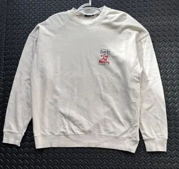 BEAMS HEART Thank You 트레이닝복 L 아이보리