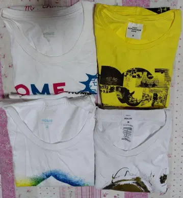 미스치루 T셔츠 4장 세트 미스터 칠드런