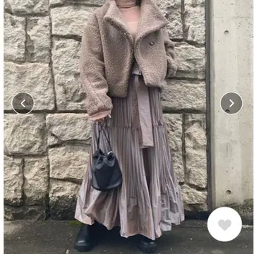 랜덤 플리츠 스커트 FRAY I.D