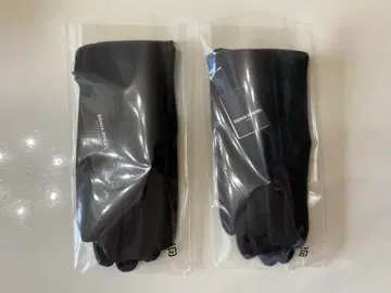 택 포함 새상품 신사 그로브 2켤레 세트 리키엘옴므 가죽 장갑 캐시미어