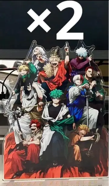 아크릴 스탠드 히로아카 나의 히어로 아카데미아 점프 GIGA