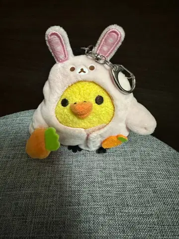 키이로이토리 옷 갈아입기 토끼 봉제 인형 마스코트
