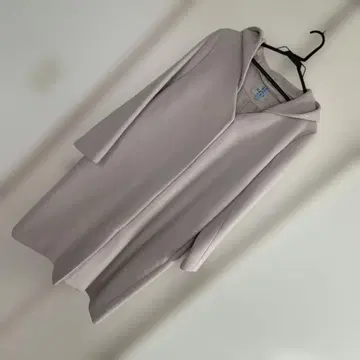 나노 유니버스 후드 부착 롱 코트 새상품급