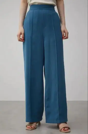 AZUL BY MOUSSY 릴라테크 센터 심 와이드 팬츠 아즐