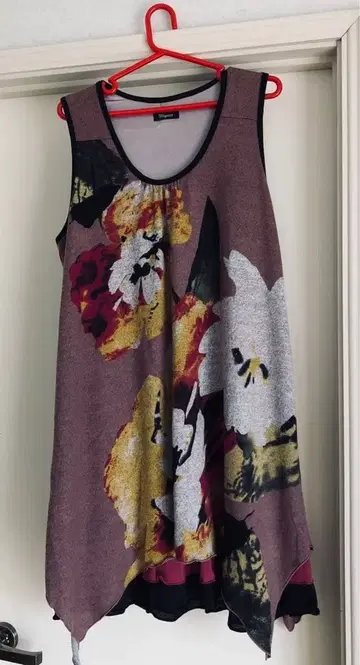 미뇽 미니욘 무릎 위 원피스 튜닉 풀오버