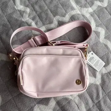 룰루레몬 lululemon 핑크 숄더백