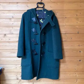 TSUMORI CHISATO 더플 코트 다크 그린