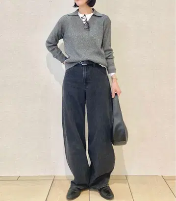 UNIQLO 배기 커브 청바지 26(66cm)