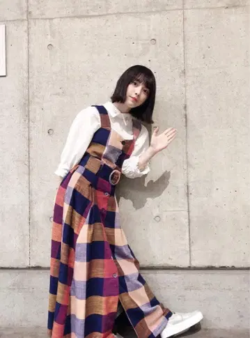 REDYAZEL 오리지널 체크 원피스