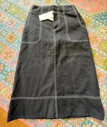 [택 포함 새상품] moussy 마우지 데님 스커트