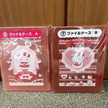 즉시 구매 OK 헬로키티 복권 파일 케이스 2종 세트