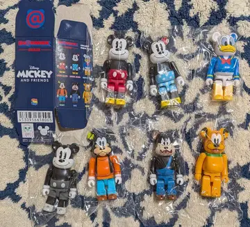 금일 한정 [ 베어브릭 미키 프렌즈 ] 시크릿 포함, 7종 컴프