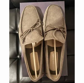 스테파노 감바 드라이빙 슈즈 스웨이드 SIZE41(26.0cm)