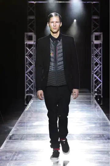 yoshio kubo 울 캐시미어 리브 팬츠 사이즈 1