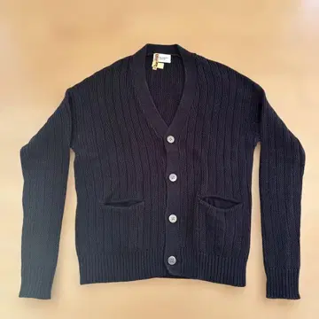 유나이티드 애로우즈 코튼 가디건 사이즈 S 블랙