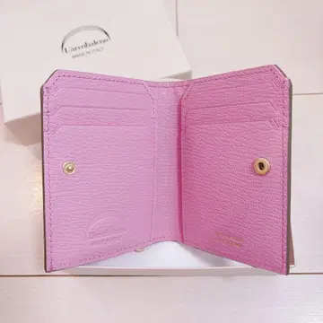 라르코발레노 오키 아키 씨 콜라보 스마트 카드 지갑 peonypink